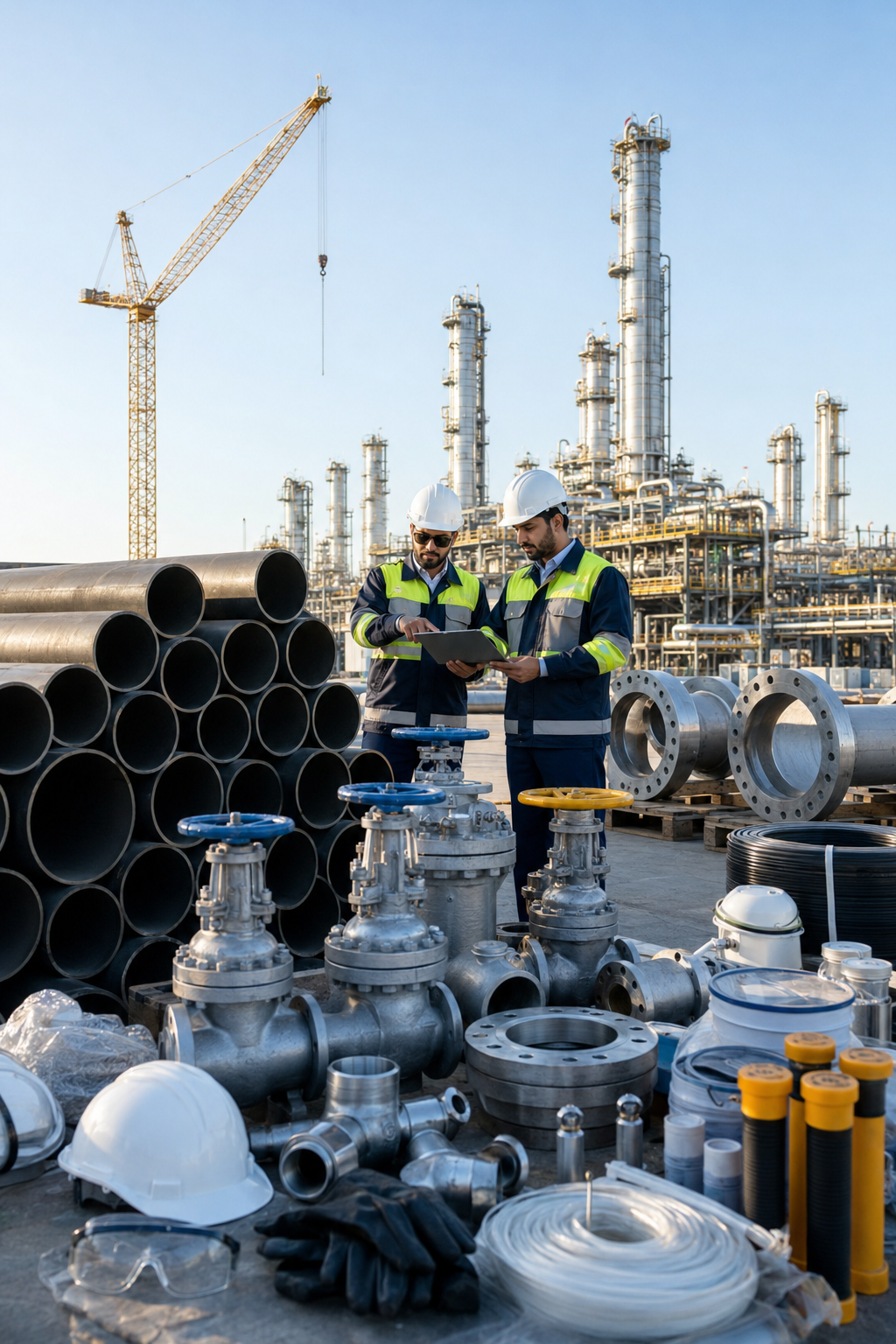 First Optimum industrial facility and project materials
